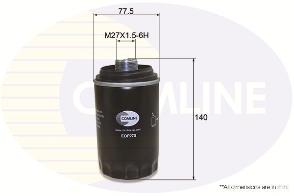 COMLINE EOF270: Oliefilter