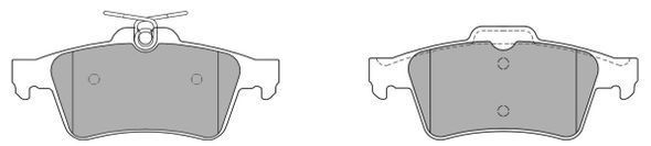 FREMAX FBP-1254: Remblokken