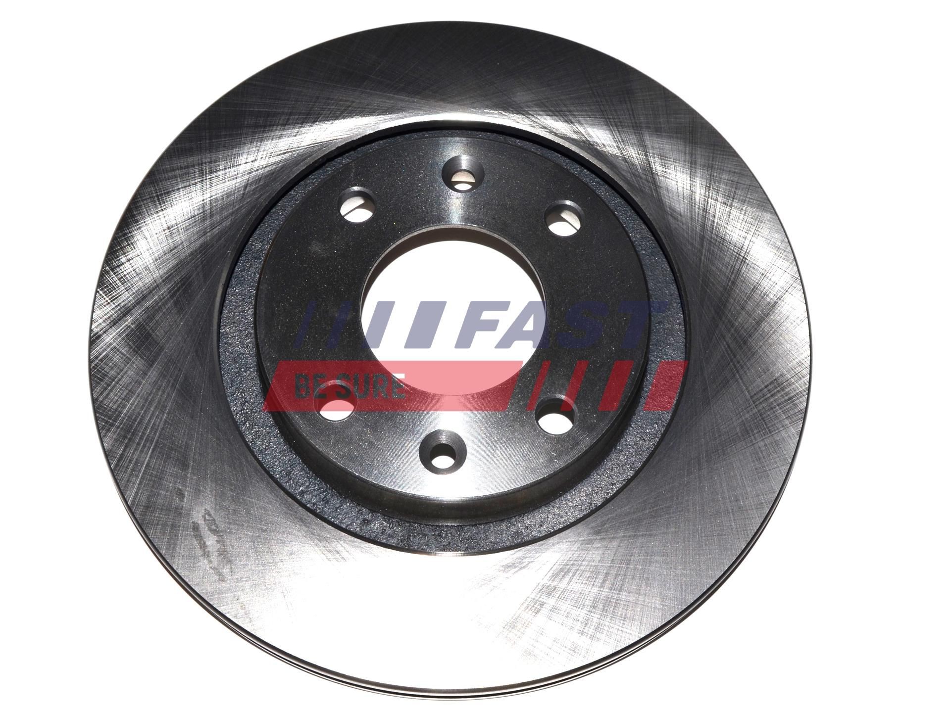 FAST FT31026 Bremsscheibe Vorderachse, Ø: 266mm, Belüftet, Ø: 266mm