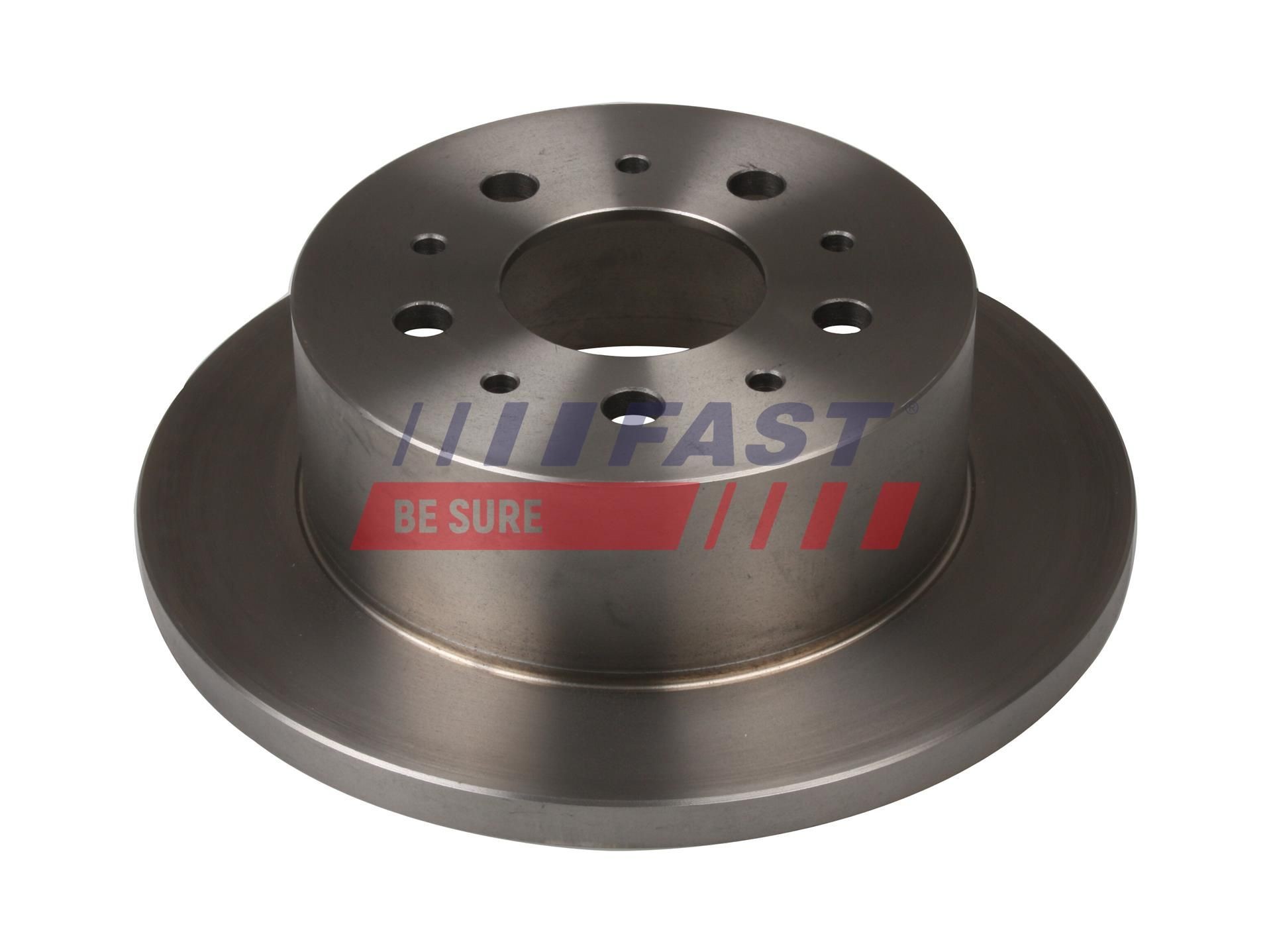 FAST FT31069: Remschijf Achteras, Ø: 280mm, volledig, Ø: 280mm