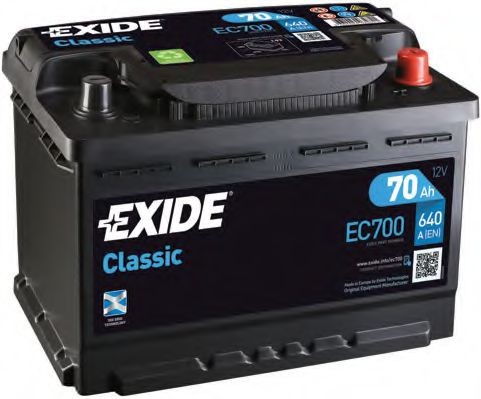 EXIDE EC700: Batterie Classic