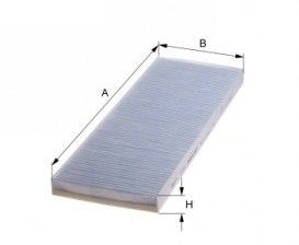 MFILTER K 900: Filtre d'habitacle filtre à pollen