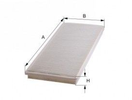 MFILTER K 903: Филтър купе поленов филтър