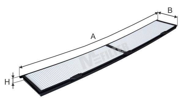 MFILTER K 9033: Interieurfilter pollenfilter