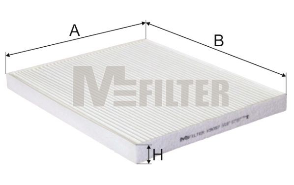 MFILTER K 9057 Innenraumfilter Pollenfilter