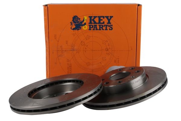KEY PARTS KBD4252: Bremžu diski Ø: 240mm, ventilējams, Ø: 240mm, bez pārklājuma