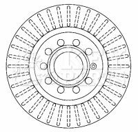 KEY PARTS KBD4314: Tarcza hamulcowa Ø: 280[mm], wentylowany, Ø: 280[mm], niepokryty