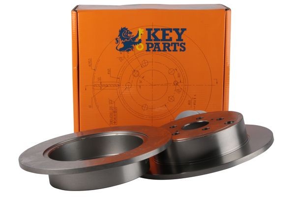 KEY PARTS KBD4460: Remschijf Ø: 280mm, volledig, Ø: 280mm, Geen coating