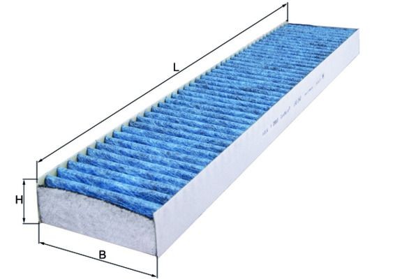 KNECHT LAO 242: Filtre d'habitacle Filtre à charbon actif, aux propriétés anti-allergènes, avec effet antibactérien, CareMetix®