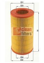 CLEAN FILTER MA1107: Luchtfilter