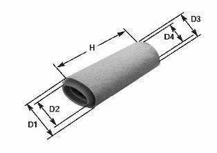 CLEAN FILTER MA3012: Filtro de aire