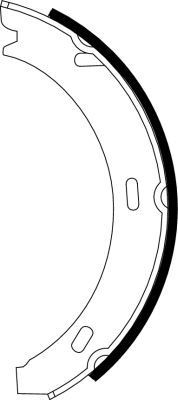 MINTEX MFR255: Handbremsbeläge mit Zubehör, ohne Handbremshebel