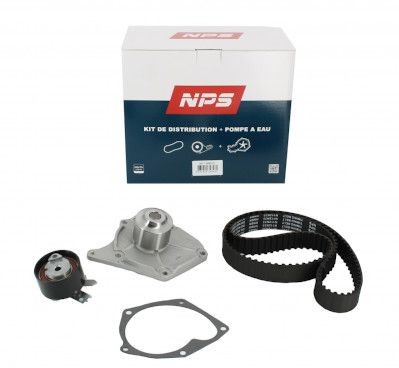 NPS N118N03: Vodné čerpadlo + sada ozubeného remeňa Poč. zubov: 123, Šírka: 27mm, s vodnym cerpadlom