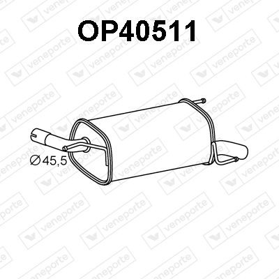 VENEPORTE OP40511: Lõppsummuti
