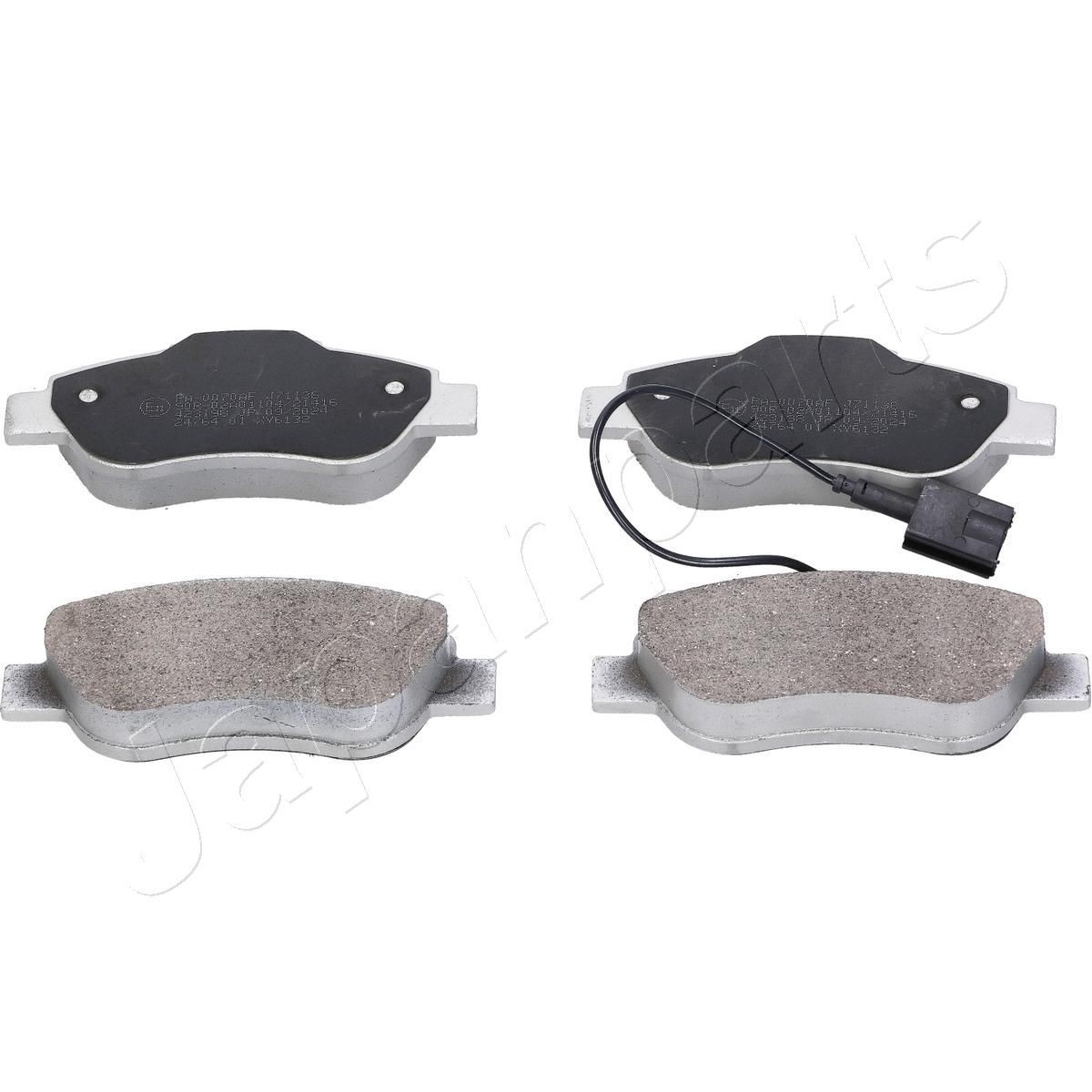JAPANPARTS PA-0070AF: Bremsbeläge Vorderachse