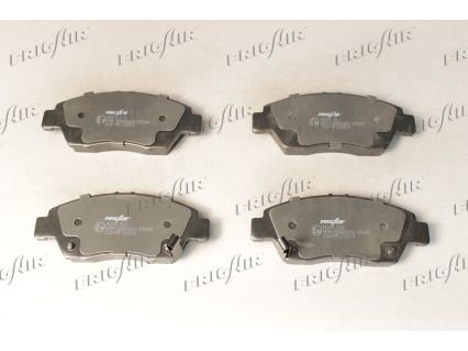 FRIGAIR PD19.511: Bromsbelägg framaxel