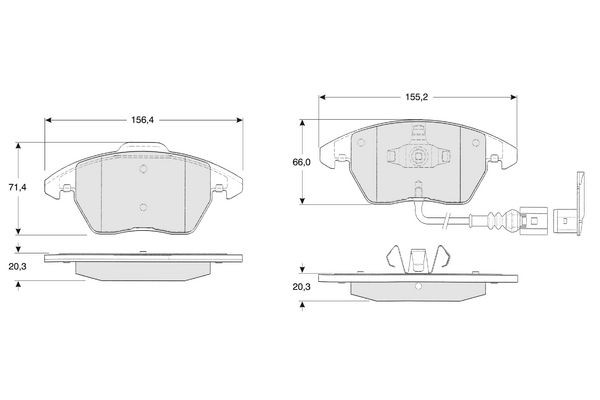 PROCODIS FRANCE PF1311: Klocki hamulcowe