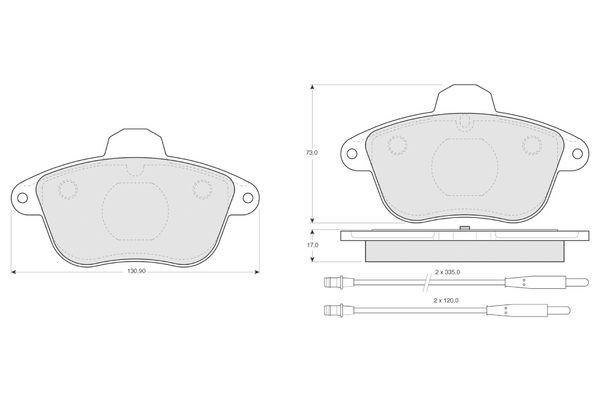 PROCODIS FRANCE PF1339: Remblokken