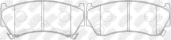NiBK PN2356: Bremseklodser foraksel