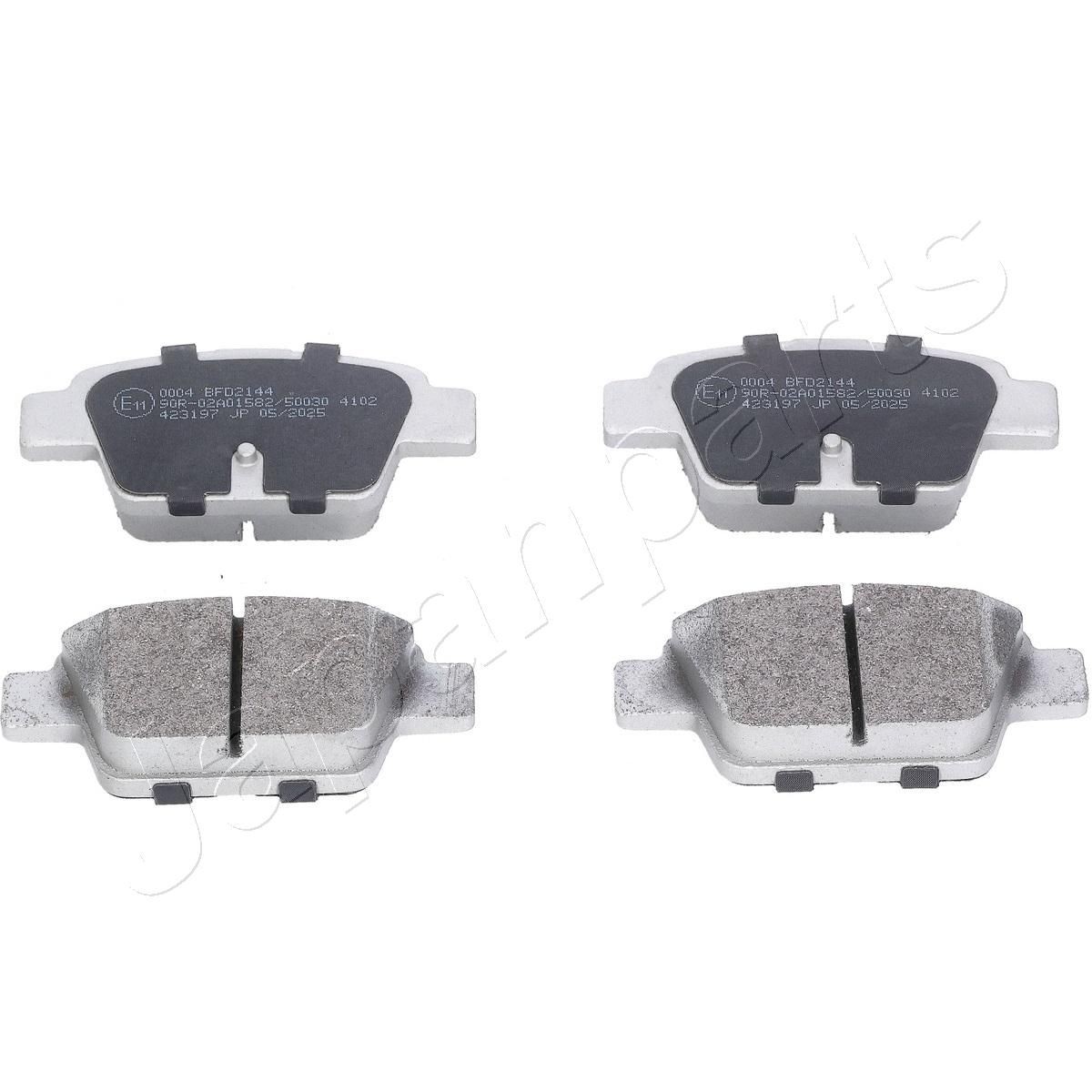 JAPANPARTS PP-0004AF: Remblokken Achteras