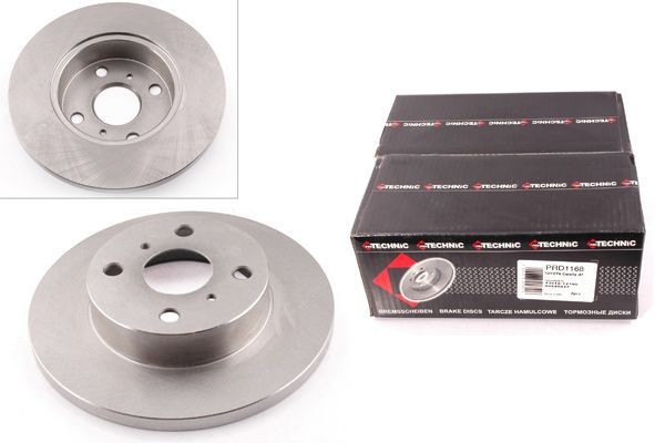 PROTECHNIC PRD1168: Disque de frein Ø: 243mm, plein, Ø: 243mm