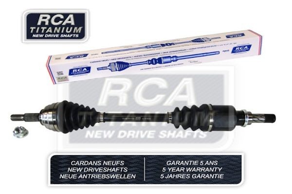 RCA FRANCE R560AN: Aandrijfas Vooras links, 655mm