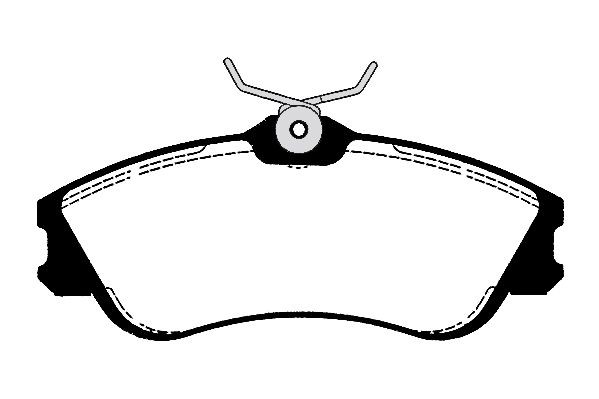 RAICAM RA.0655.1: Bremsbeläge Vorderachse