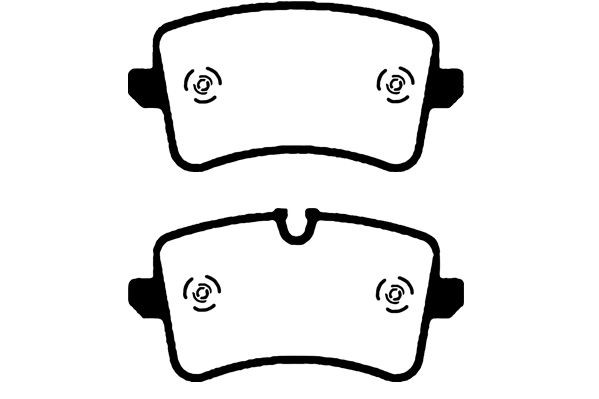 RAICAM RA.0931.0: Bremsbeläge Hinterachse