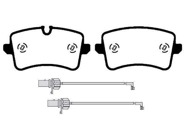 RAICAM RA.0931.2: Jarrupalat, levyjarru Taka-akseli, Ilman tarvikkeita