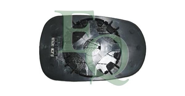 EQUAL QUALITY RI02036: Κρύσταλλο καθρέφτη, εξωτ. καθρέφτης και στις δύο πλευρές, με τη βάση