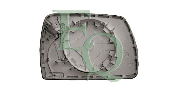 EQUAL QUALITY RS02413: Κρύσταλλο καθρέφτη, εξωτ. καθρέφτης αριστερά, με τη βάση