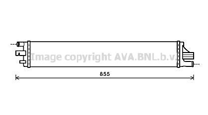 PRASCO RTA2559: Radiateur du moteur