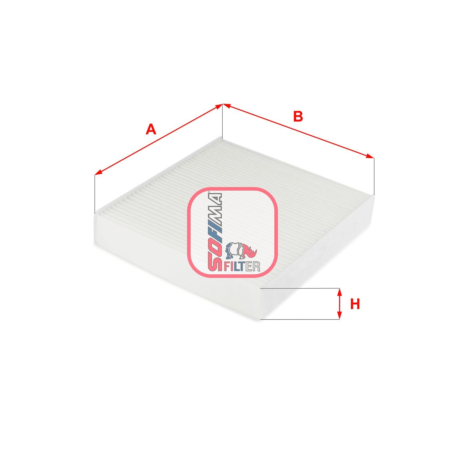 SOFIMA S 3256 C: Szűrő, utastér levegő részecskeszűrő