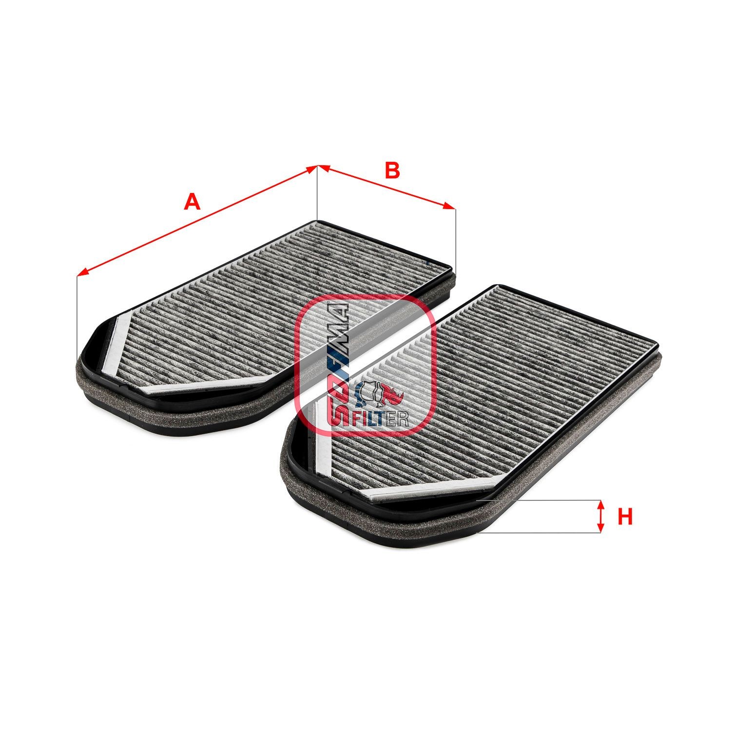 SOFIMA S 4242 CA: Interieurfilter Carbon filter