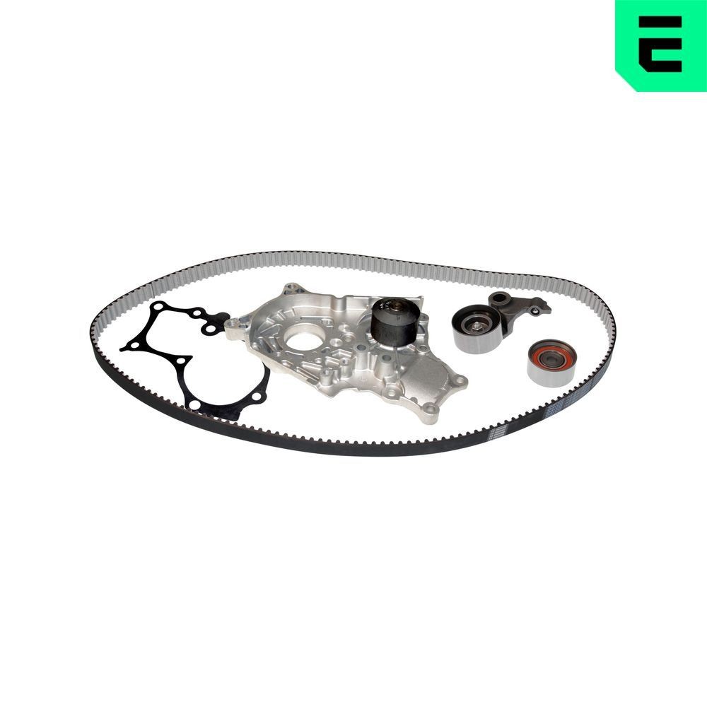 OPTIMAL SK-1589AQ2: Bomba de agua + kit de correa de distribución Núm. dientes: 178, Ancho: 25mm, con bomba de agua