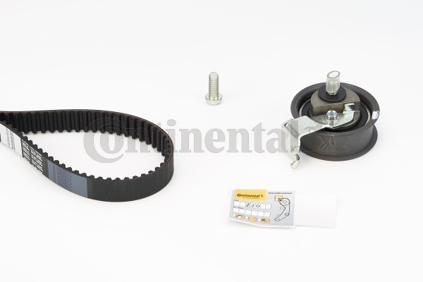 CONTITECH CT909K7: Ozubení, sada rozvodového řemene zuby: 150, S tlumičem pnuti u napínacích kladek