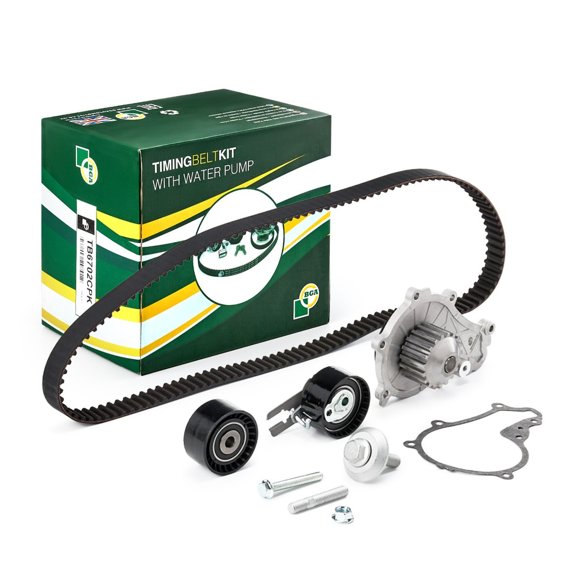 BGA TB6702CPK: Bomba de agua + kit de correa de distribución Núm. dientes: 137, Ancho: 25mm