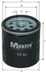 MFILTER TF 32: Filtro olio