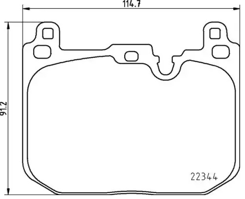 VAICO V20-3131: Bremsbeläge Vorderachse, Q+, Erstausrüsterqualität