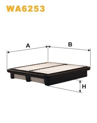 WIX FILTERS WA6253: Filtro aria