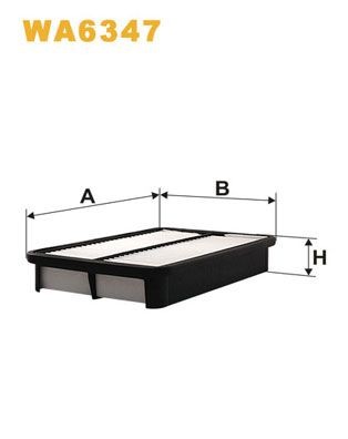 WIX FILTERS WA6347: Въздушен филтър