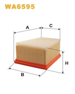 WIX FILTERS WA6595: Luchtfilter