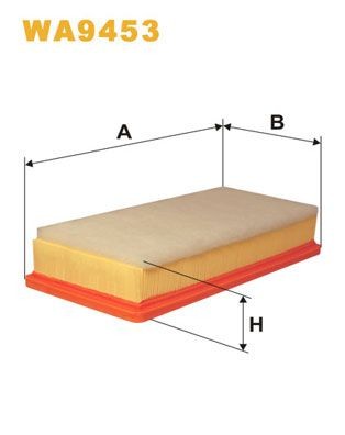 WIX FILTERS WA9453: Vzduchový filter pre pouzitie v prasnom prostredi