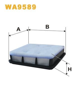 WIX FILTERS WA9589: Vzduchový filter