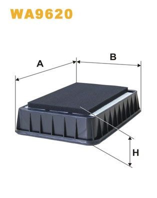 WIX FILTERS WA9620: Légszűrő