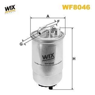 WIX FILTERS WF8046: Palivový filter