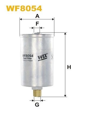 WIX FILTERS WF8054: Brandstoffilter