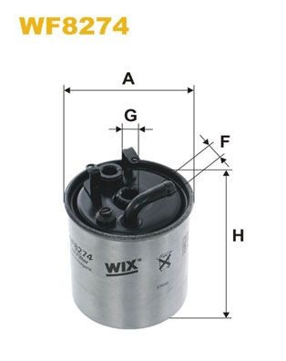 WIX FILTERS WF8274: Filtre à carburant