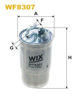 WIX FILTERS WF8307: Brandstoffilter
