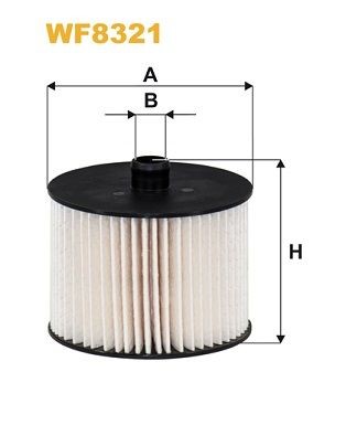 WIX FILTERS WF8321: Brandstoffilter